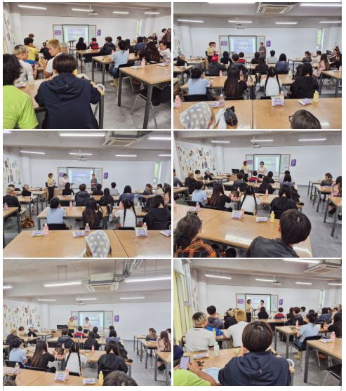 마쓰야마 디자이너 전문학교 방문 문화 교류 행사 관련 사진